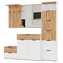 Прихожая Санти - 2 Белый