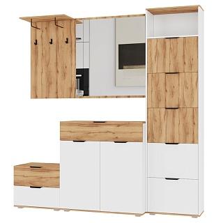 Прихожая Санти - 2 Белый