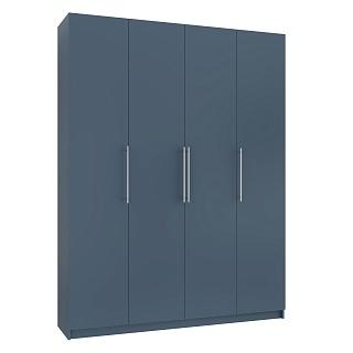 Шкаф распашной Калифорния - 4 Альби Полуночно-синий
