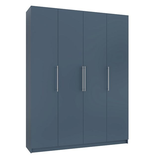 Шкаф распашной Калифорния - 4 Альби Полуночно-синий