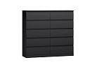 Комод Мальм - 20 Черный