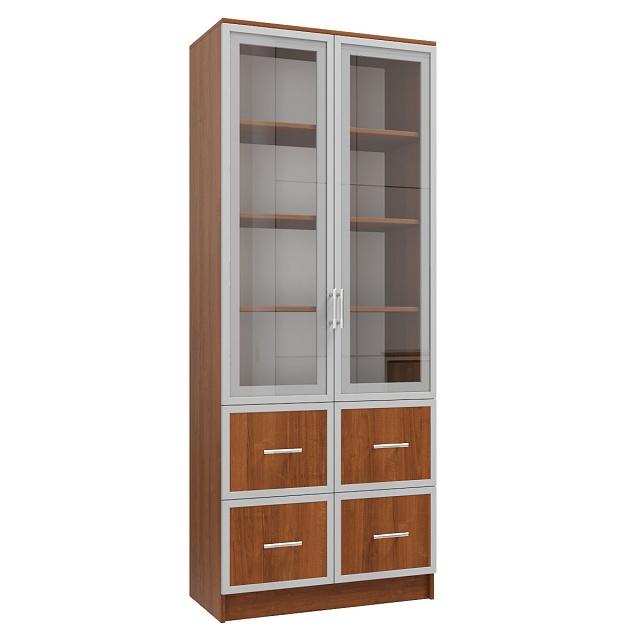 Книжный шкаф Альма - 10 Орех Экко