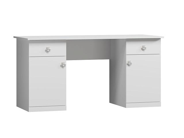 Письменный стол Скарабей - 6 МДФ Белый
