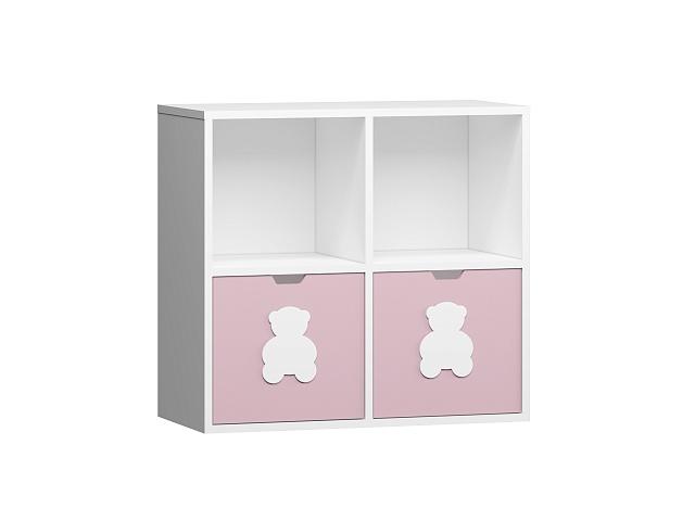 Стеллаж Kids - 7 Розовый Лайт