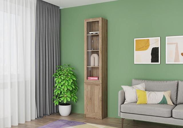 Книжный шкаф Карлос - 9 Дуб Сонома