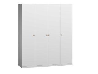 Шкаф распашной Скарабей Mini - 4 Белый