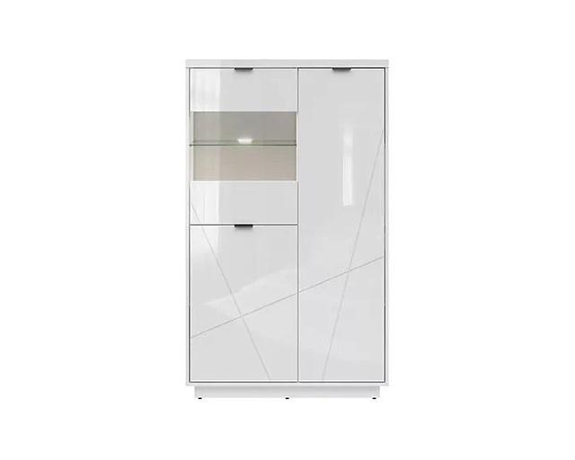 Стенка Бостон - 3 Белый