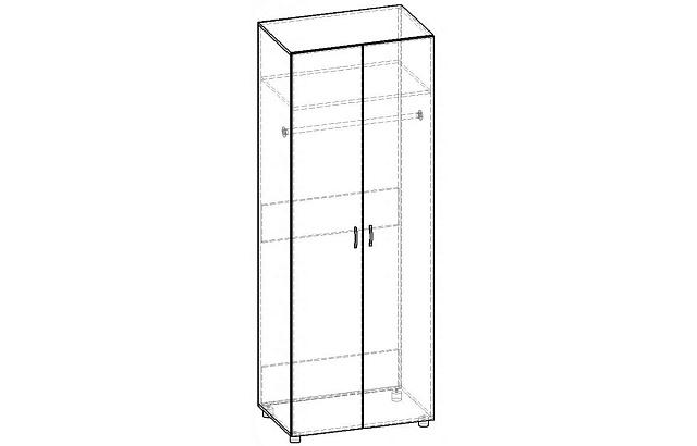 Шкаф распашной Лидер ШР.024.800-01