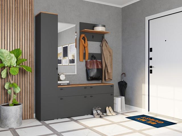 Прихожая Квели - 15 Графит