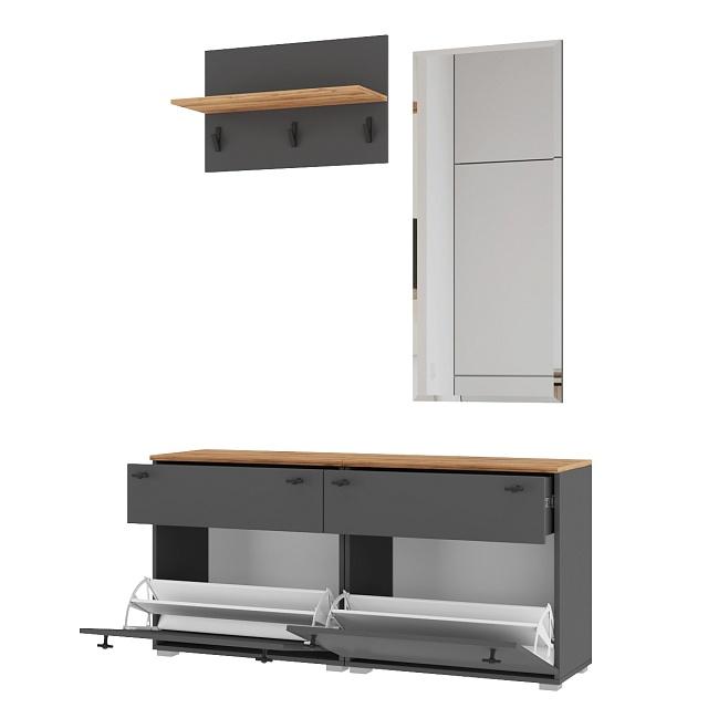 Прихожая Квели - 13 Графит