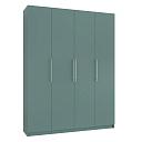 Шкаф распашной Калифорния - 4 Сумеречный Голубой