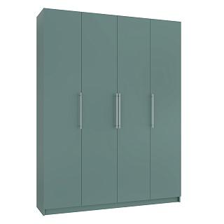 Шкаф распашной Калифорния - 4 Сумеречный Голубой