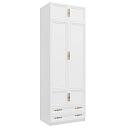 Шкаф распашной Карлос - 042 Белый