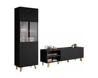 Стенка Крит - 2 Черный