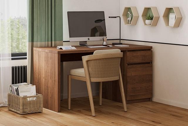 Письменный стол Мальм Орех Экко