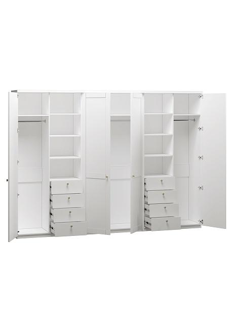 Шкаф распашной София РАХ - 27 МДФ Белый