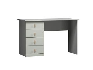 Письменный стол Банни - 2 МДФ Светло-Серый