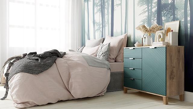 Комод Марвин Йорк - 26 Аквамарин