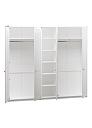 Шкаф распашной София РАХ - 28 МДФ Белый