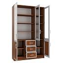 Книжный шкаф Альма - 17 Орех Экко