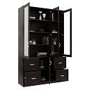 Книжный шкаф Библиограф - 3 №5 Венге