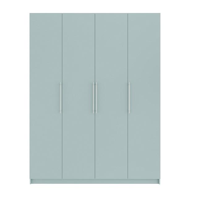 Шкаф распашной Калифорния - 4 Сумеречный Голубой