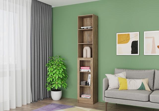 Книжный шкаф Карлос - 31 Дуб Сонома