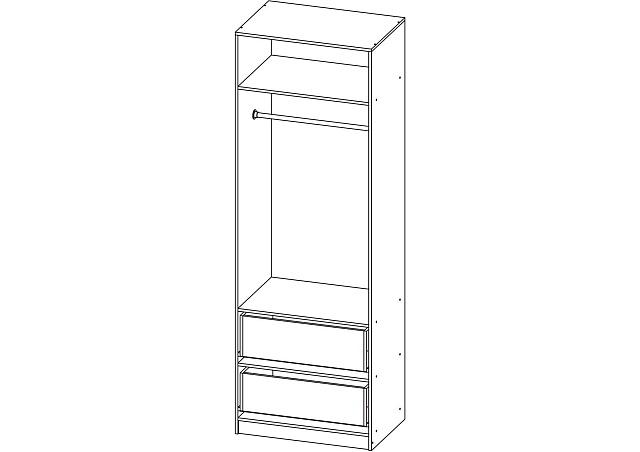 Шкаф распашной Карлос - 035
