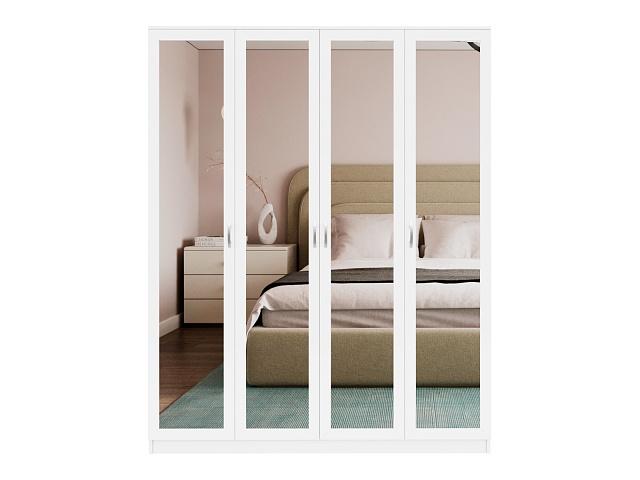 Шкаф распашной Стелла - 2 Белый