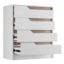 Комод Бонди - 2 Белый