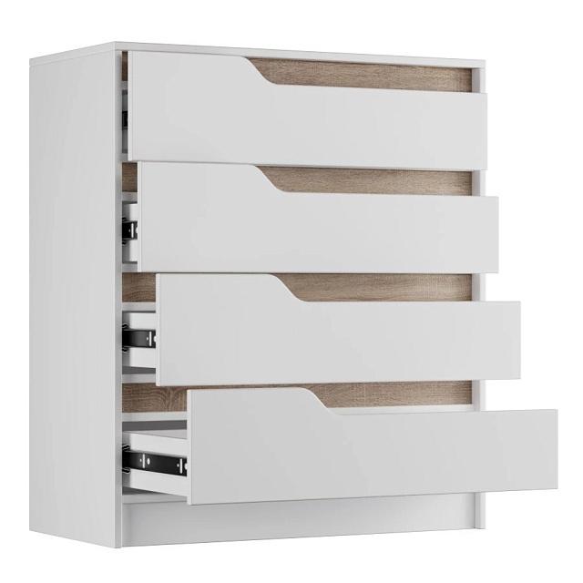 Комод Бонди - 2 Белый