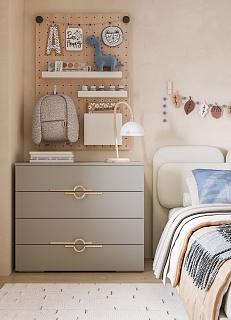 Комод Белиз - 4 Кашемир