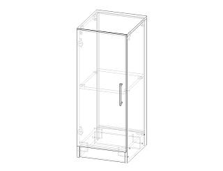 Комод Эверест - 1 МДФ Белый