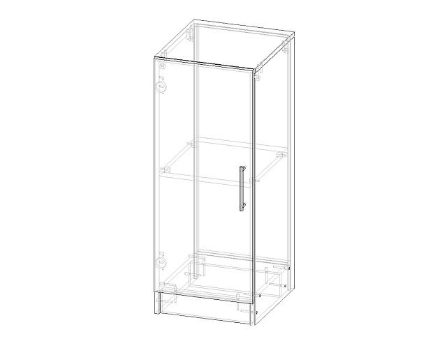 Комод Эверест - 1 МДФ Белый