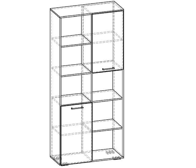 Стеллаж Бриз - 2.08