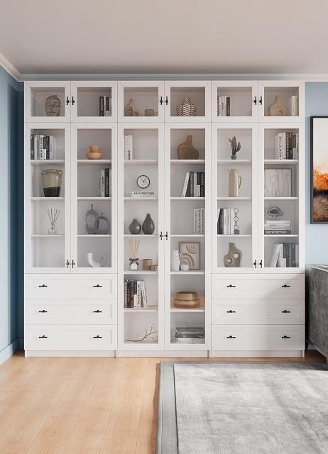 Библиотека Билли Хелена - 54 Белый / Черный