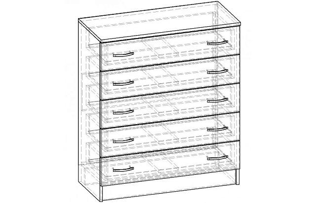 Комод Горизонт К.043.800-01