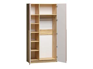 Шкаф распашной Микос - 2 МДФ Шарли Терракота