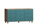 Комод Марвин 33 фрезеровка 3 Аквамарин
