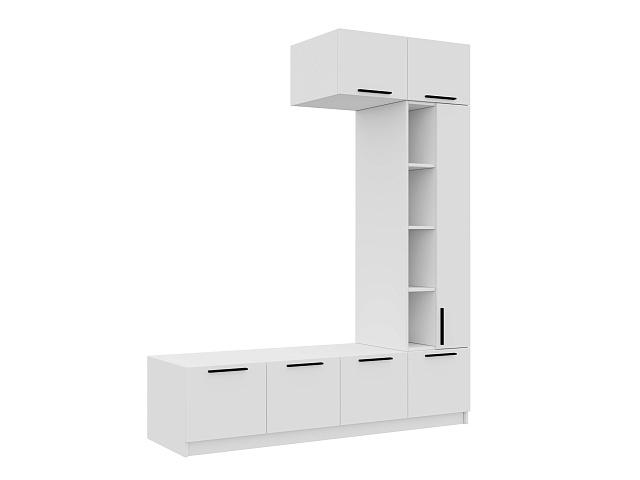 Стенка Лорена Пакс - 9 Белый