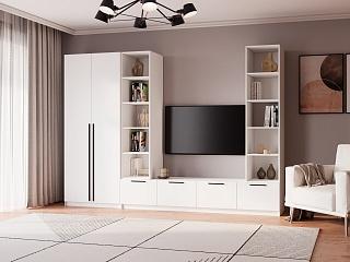 Стенка Лорена Пакс - 17 Белый