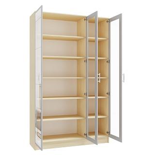 Книжный шкаф Альма - 13 Дуб Молочный