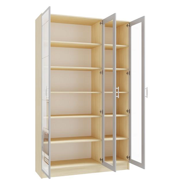 Книжный шкаф Альма - 13 Дуб Молочный