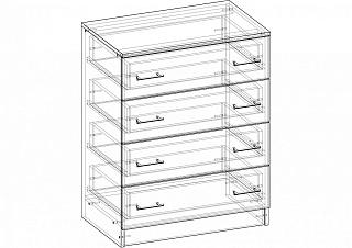 Комод Престиж - 11 МДФ