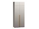Шкаф распашной Лорена Хит - 2 с антресолью Кашемир