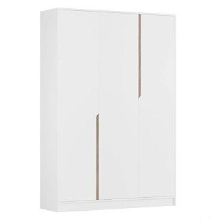 Шкаф распашной Монс 3 белый (П00272973/1)