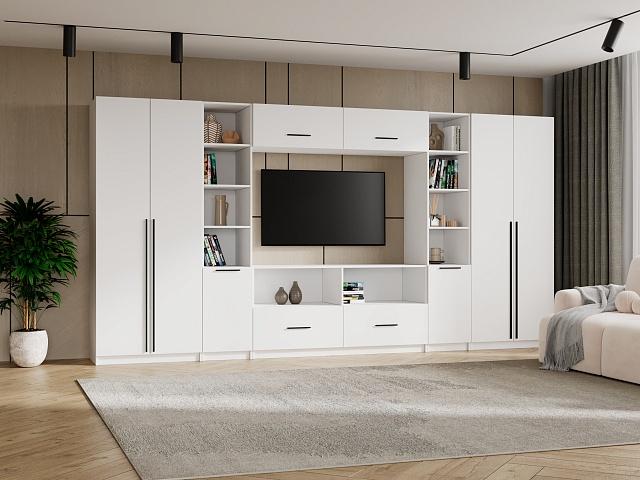 Стенка Лорена Пакс - 5 Белый