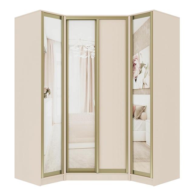 Шкаф-купе угловой Ромео - 10 Сатин