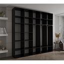 Шкаф распашной Мори - 12 Черный