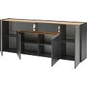 Комод Анси-3 Антрацит